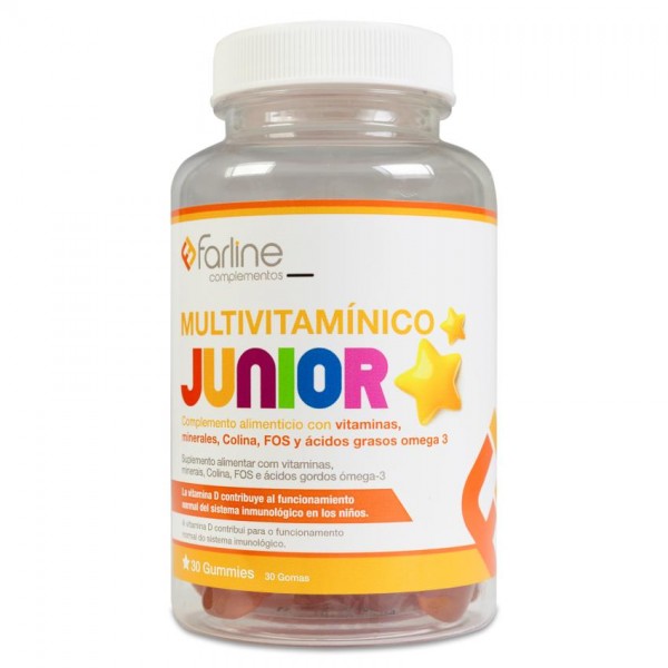 FARLINE COMPLEMENTOS MULTIVITAMINICO JUNIOR 30 GUMMIES
