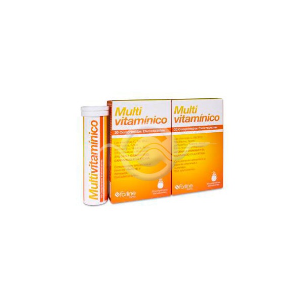 DUPLO MULTIVITAMINICO FARLINE 60 COMPRIMIDOS EFERVESCENTES