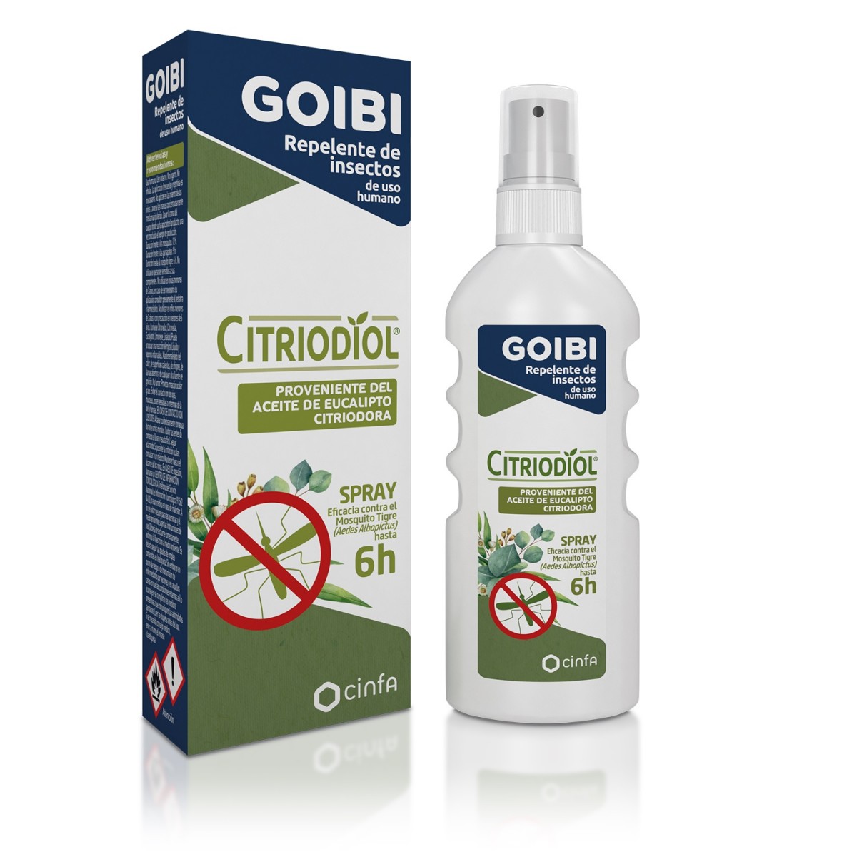 GOIBI ANTIMOSQUITOS CITRIODOL SPRAY USO HUMANO...