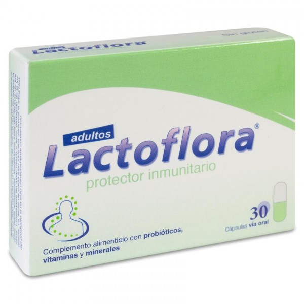 LACTOFLORA PROTECTOR INMUNITARIO 30 CAPSULAS
