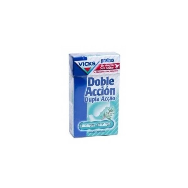 CARAMELOS PRAIMS DOBLE ACCION SIN AZUCAR 1 ENVASE 40 g
