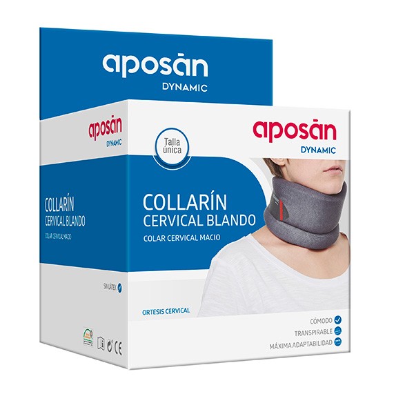 COLLARIN CERVICAL BLANDO APOSAN DYNAMIC 1 UNIDAD