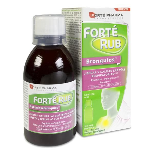 FORTE RUB BRONQUIOS SOLUCION ORAL 1 ENVASE 200 ml