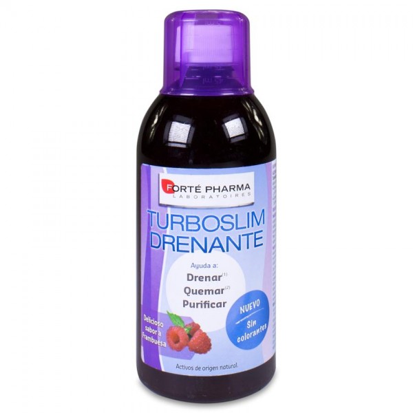 SLIM DRENANTE 1 FRASCO 500 ml SABOR FRAMBUESA