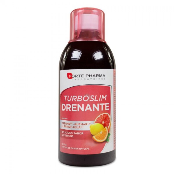 SLIM DRENANTE 1 FRASCO 500 ml SABOR CITRICO