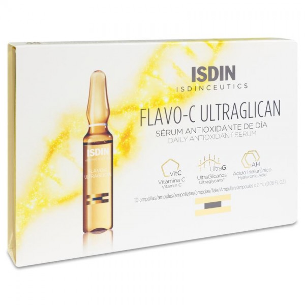 ISDINCEUTICS FLAVO-C ULTRAGLICAN 10 AMPOLLAS 2 ml