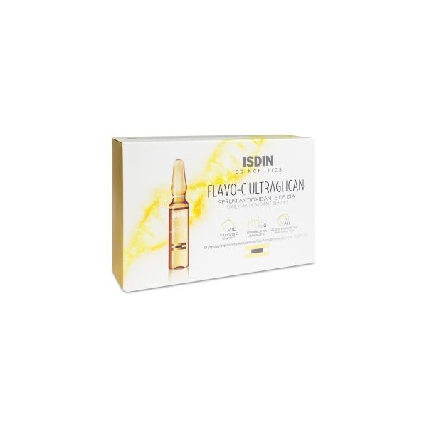 ISDINCEUTICS FLAVO-C ULTRAGLICAN 30 AMPOLLAS 2 ml