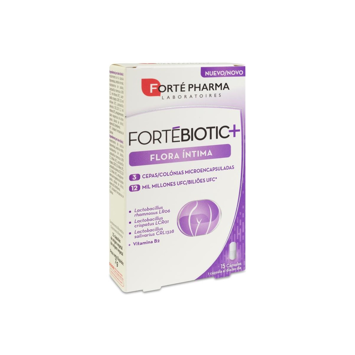 FORTEBIOTIC+ FLORA INTIMA 15 CAPSULAS