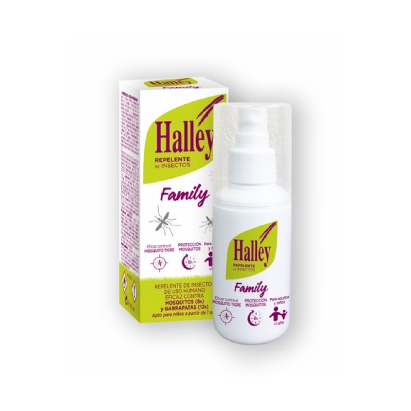 HALLEY FAMILY REPELENTE DE INSECTOS 1 VAPORIZADOR 100 ml
