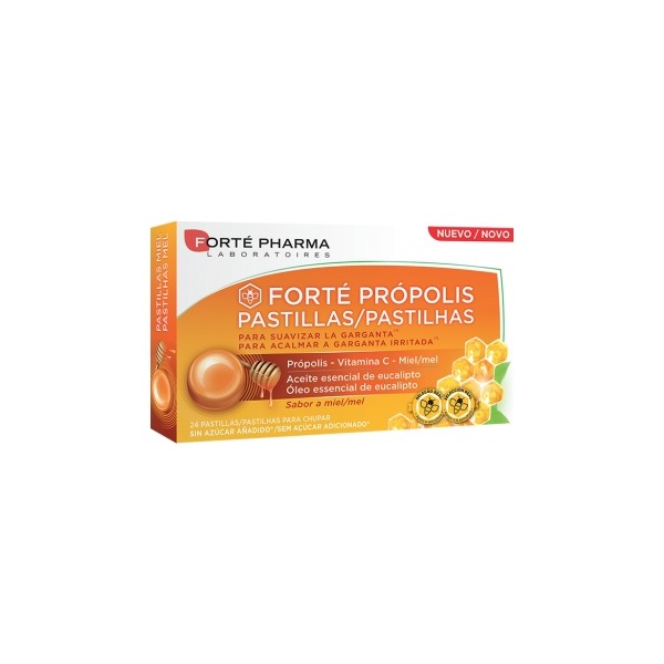 FORTE PROPOLIS 24 PASTILLAS SABOR MIEL