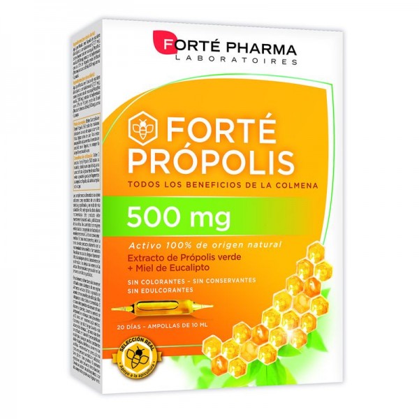 FORTE PROPOLIS 500 20 AMPOLLAS