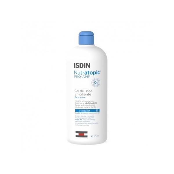 ISDIN NUTRATOPIC PROAMP GEL DE BAÑO EMOLIENTE 1 ENVASE...