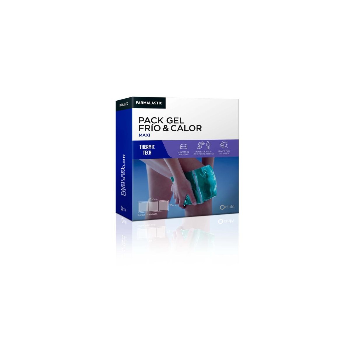 FARMALASTIC GEL FRIO & CALOR 1 ENVASE PACK MAXI