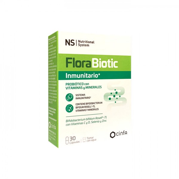 NS FLORABIOTIC INMUNITARIO 30 CAPSULAS