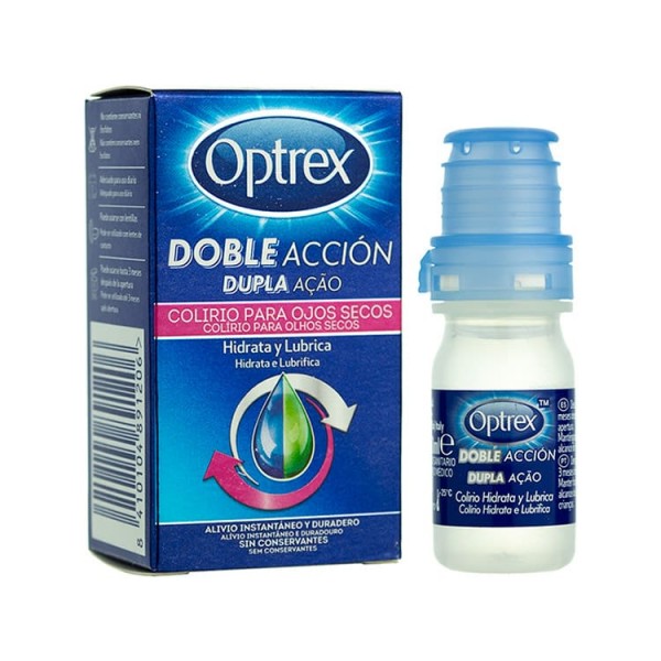 OPTREX COLIRIO DOBLE ACCION PARA OJOS SECOS 1 ENVASE 10 ml
