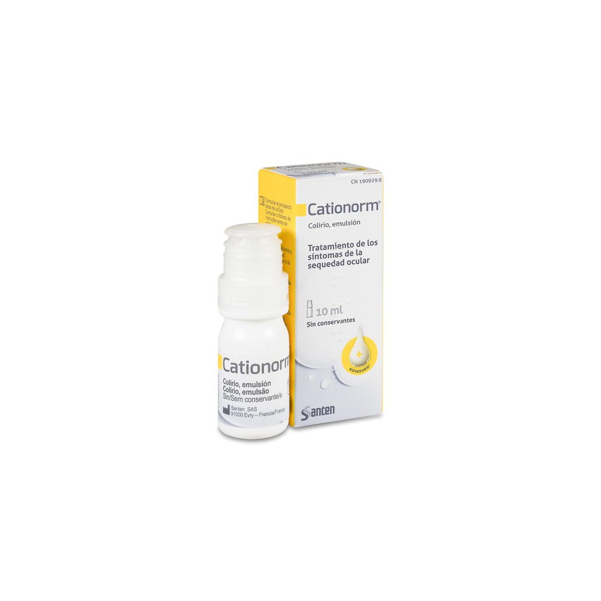 CATIONORM COLIRIO EMULSION 1 FRASCO 10 ml