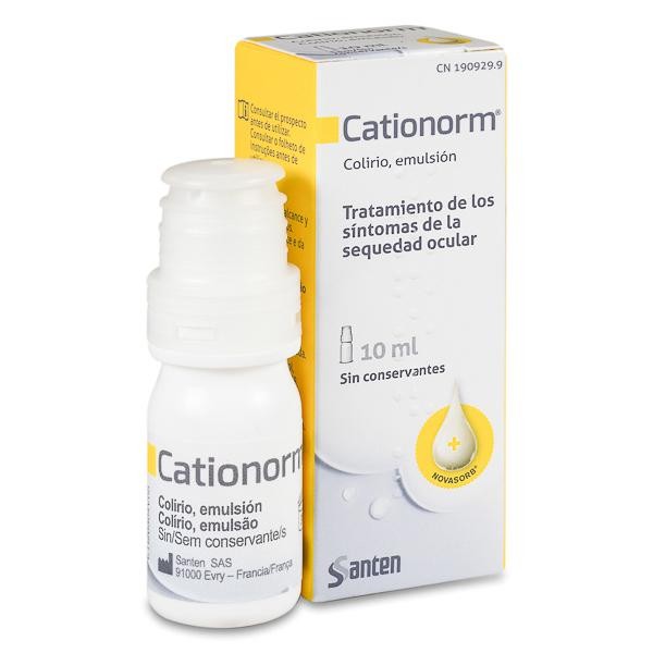CATIONORM COLIRIO EMULSION 1 FRASCO 10 ml