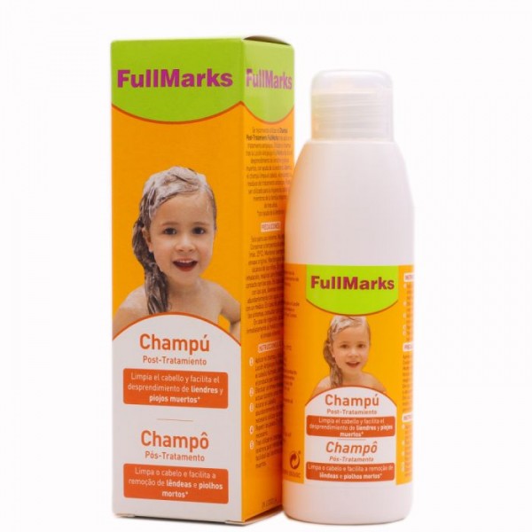 FULLMARKS CHAMPU POST- TRATAMIENTO PEDICULICIDA 1 ENVASE 150 ml