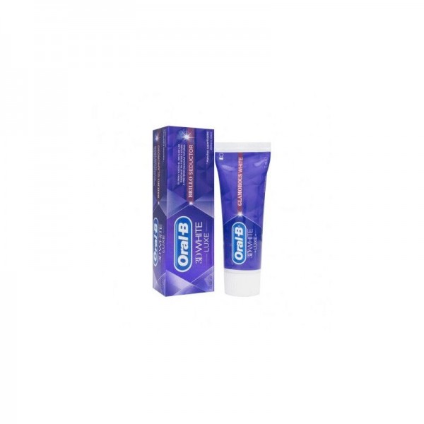 ORAL-B 3DWHITE PASTA DENTAL LUXE BRILLO SEDUCTOR 1 ENVASE 75 ml