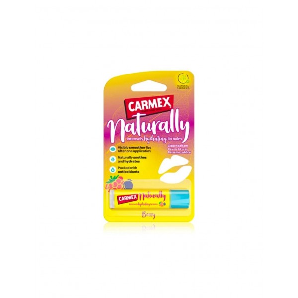 CARMEX NATURALLY BALSAMO LABIAL HIDRATANTE 1 STICK 4,25 g...