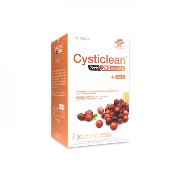 CYSTICLEAN FORTE 240 mg 30 SOBRES 2 g