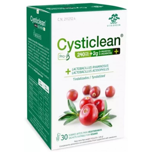 CYSTICLEAN PRO-B D-MANOSA 30 SOBRES 3,06 g