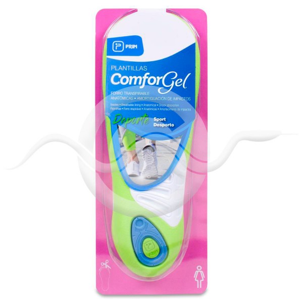 PLANTILLAS DEPORTE COMFORGEL MUJER 2 UNIDADES
