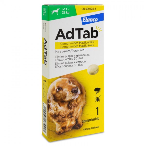 AD TAB PERRO 450MG 1 CP MAST ELANCO