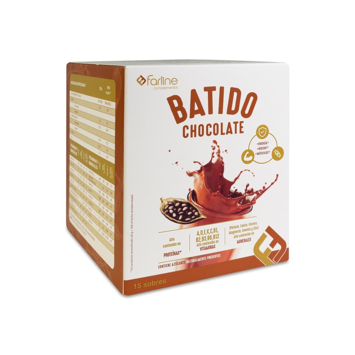 FARLINE COMPLEMENTOS BATIDO 15 SOBRES 30 g...