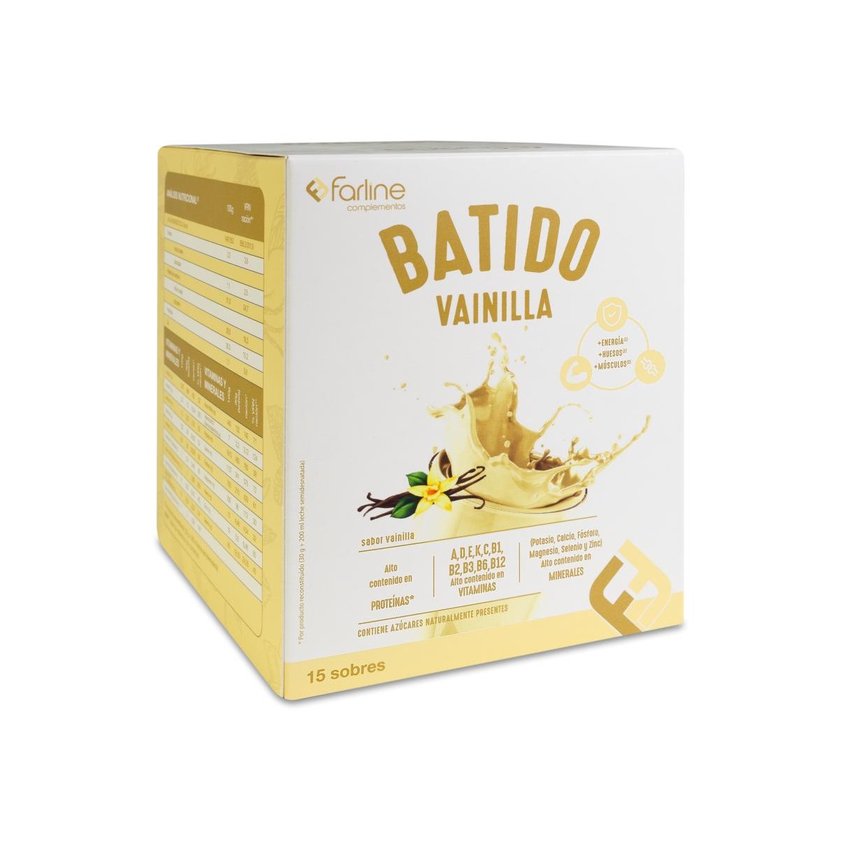 FARLINE COMPLEMENTOS BATIDO 15 SOBRES 30 g...