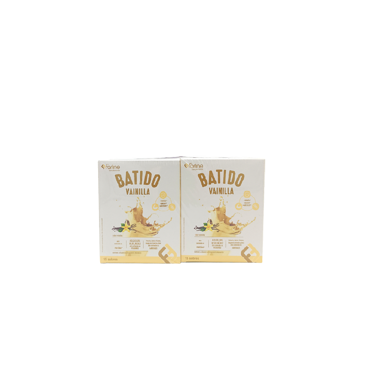 FARLINE COMPLEMENTOS DUPLO BATIDO BATIDO 2x15...