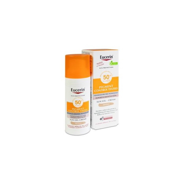 EUCERIN PIGMENT CONTROL 50+ FPS 1 ENVASE 50 ml TONO MEDIO