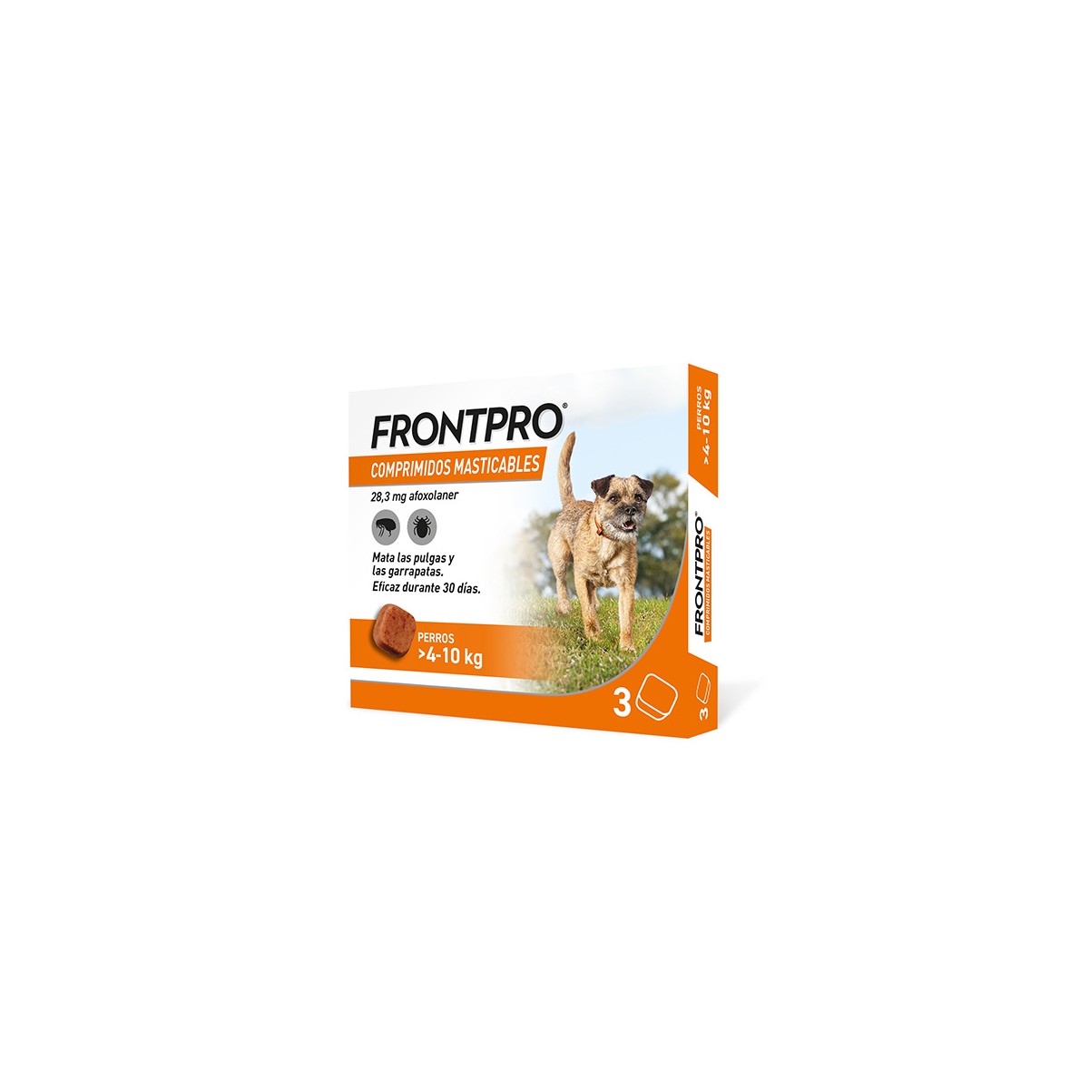 FRONTPRO 28 MG 3 COMP MAST (4-10 KG) PERRO