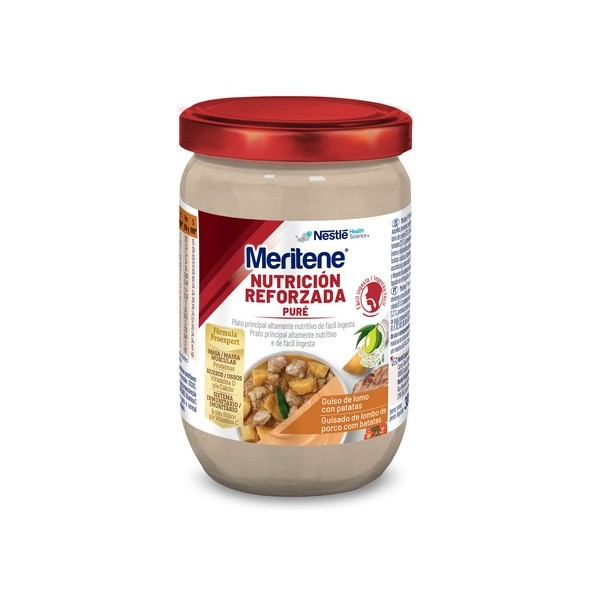 MERITENE PURE 1 FRASCO 300 g SABOR LOMO CON PATATAS