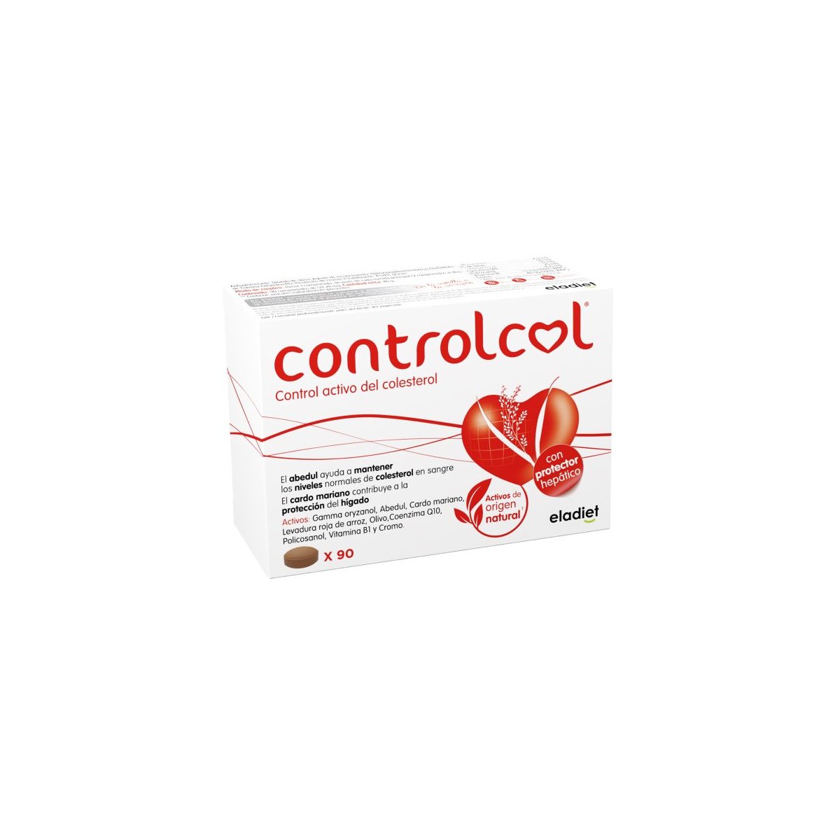 CONTROLCOL ELADIET 90 COMPRIMIDOS