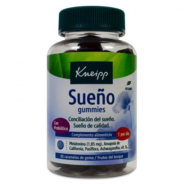 KNEIPP GUMMIES SUEÑO 60 UNIDADES