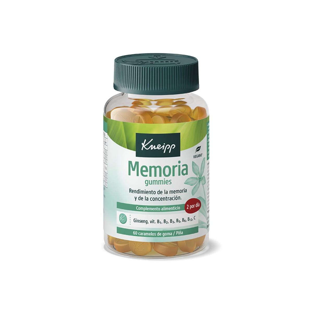 KNEIPP GUMMIES MEMORIA 60 UNIDADES