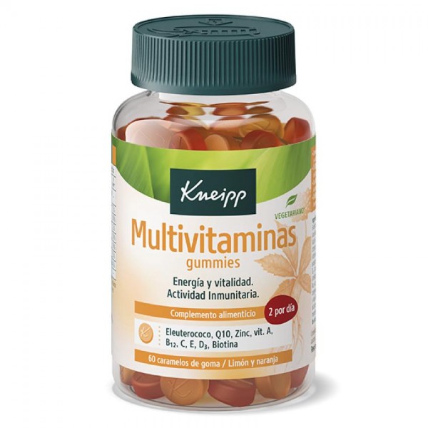 KNEIPP GUMMIES MULTIVITAMINAS 60 UNIDADES