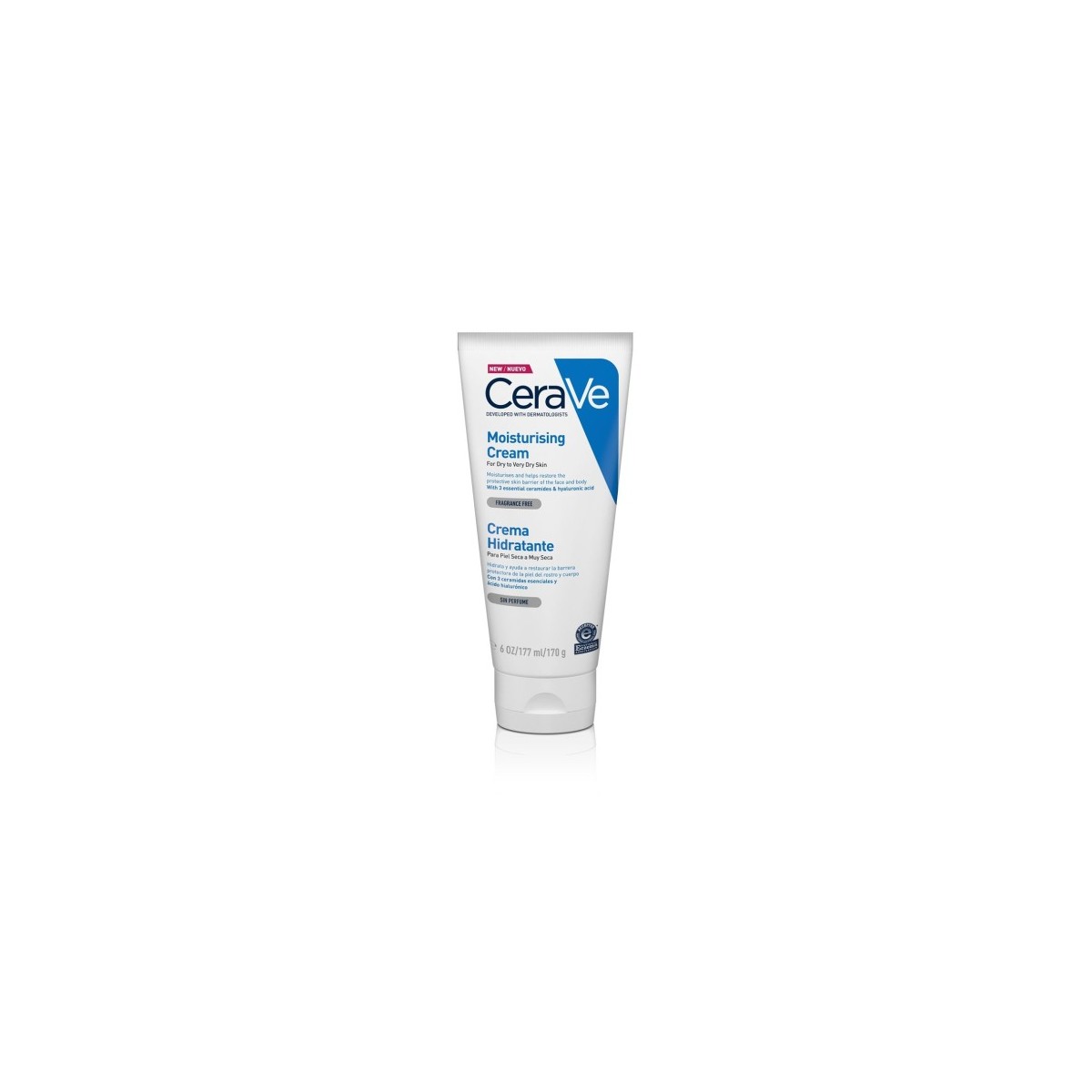 CERAVE CREMA HIDRATANTE PIEL SECA 1 ENVASE 170 g
