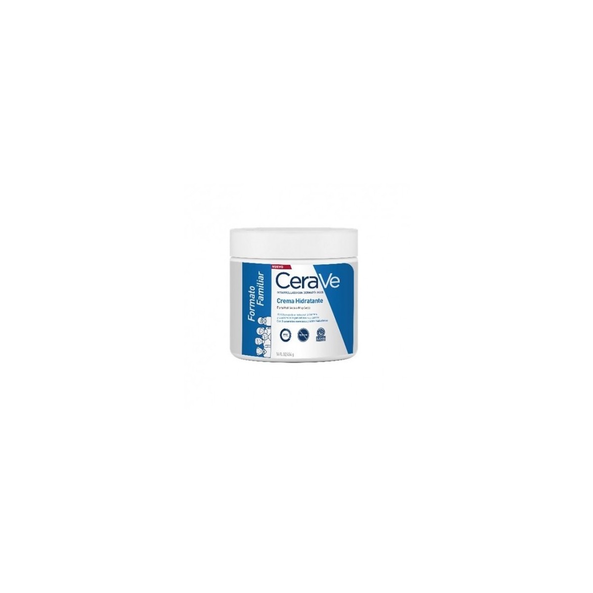 CERAVE CREMA HIDRATANTE PIEL SECA 1 ENVASE 454 g
