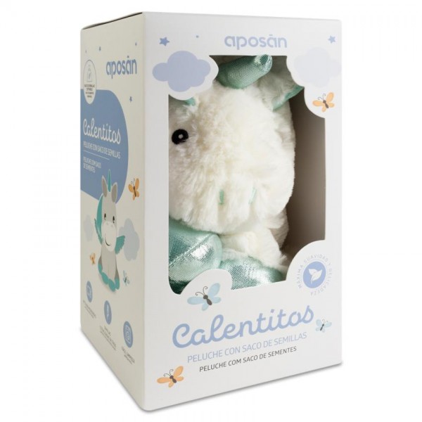 APOSAN CALENTITOS UNICORNIO BLANCO