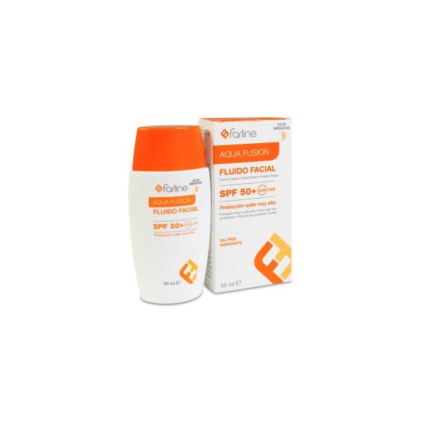 FARLINE FLUIDO FACIAL AQUA FUSION SPF 50+ CON COLOR 1 ENVASE 50 ml