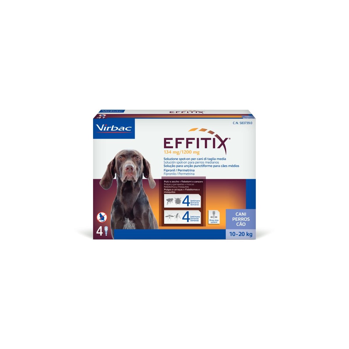 EFFITIX PERROS MEDIANOS 1020KGS 1341200 MG...