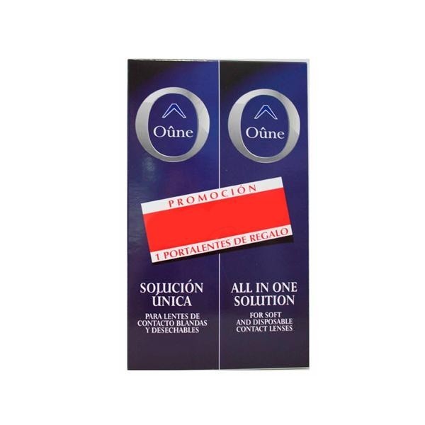 OÛNE SOLUCION UNICA LENTES DE CONTACTO BLANDAS 2 ENVASES 100 ml