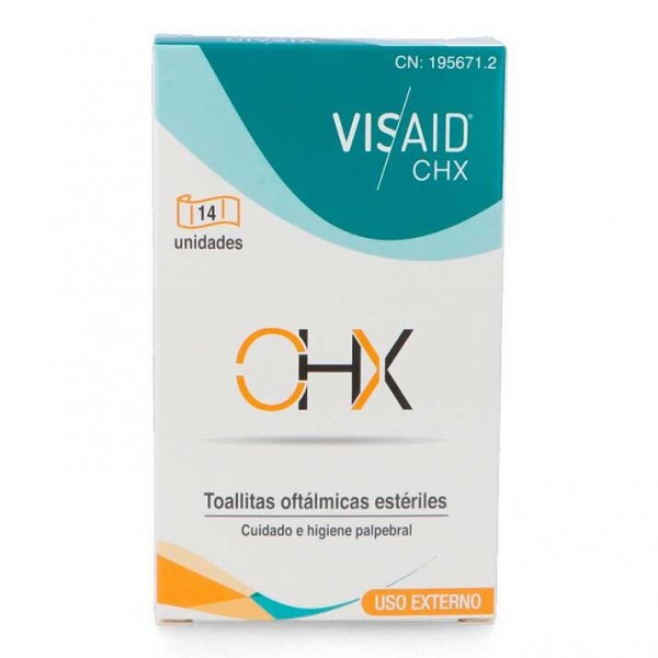 VISAID CHX 14 TOALLITAS
