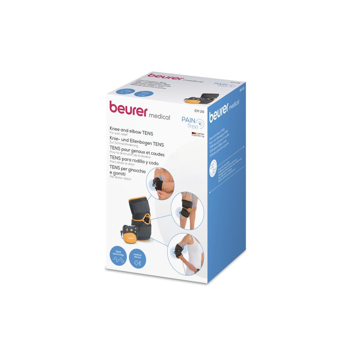 BEURER ELECTROESTIMULADOR RODILLA CODO EM-29