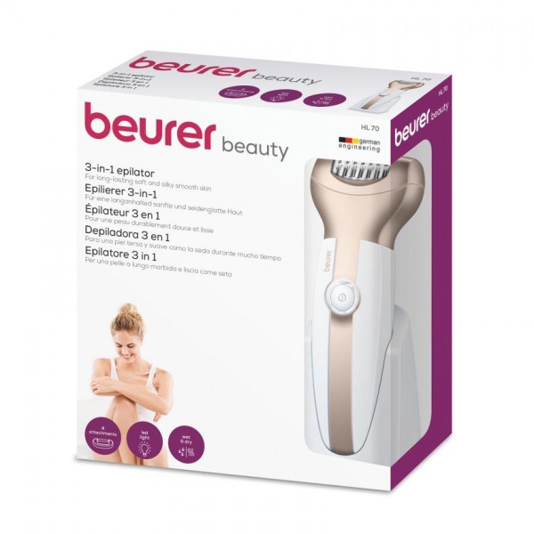 BEURER DEPILADORA 3 EN 1 HL-70