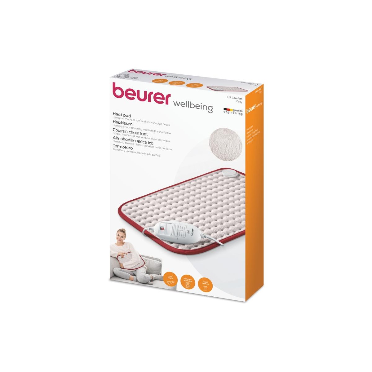 BEURER ALMOHADILLA ELECTRICA SUAVE HK COMFORT