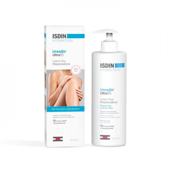 ISDIN HYDRATION UREADIN ULTRA 10 LOTION PLUS REPARADORA 1 ENVASE 400 ml
