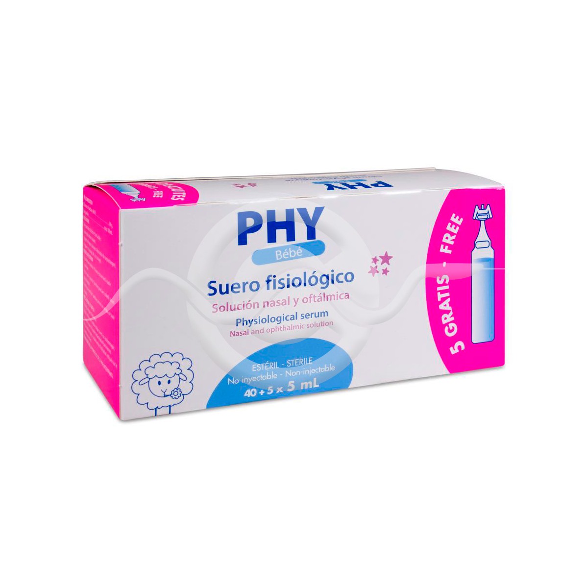 SUERO FISIOLOGICO PHY BEBE MONODOSIS 45...